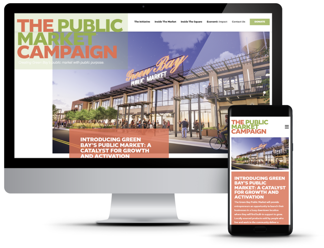 Green Bay Public Market Website Build